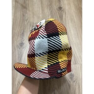 Y2K Billabong Reversible Plaid Visor Beanie Hat